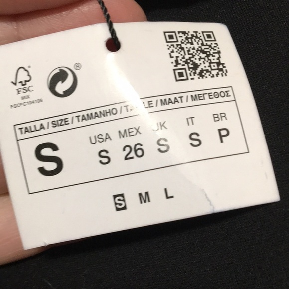 Zara Black Crepe Off The Shoulder Maxi Dress oh. - Picture 10 of 11